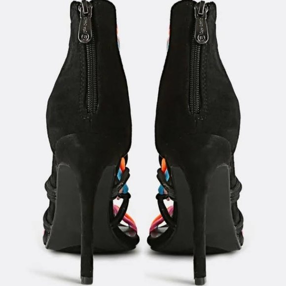 Cape Robin Neon strappy Stiletto Open Toe Heel - Picture 7 of 7